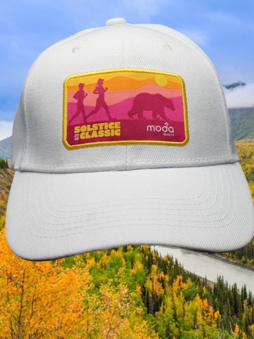 Moda Health  Anchorage  Alaska Solstice Classic hat cap running marathon 2025